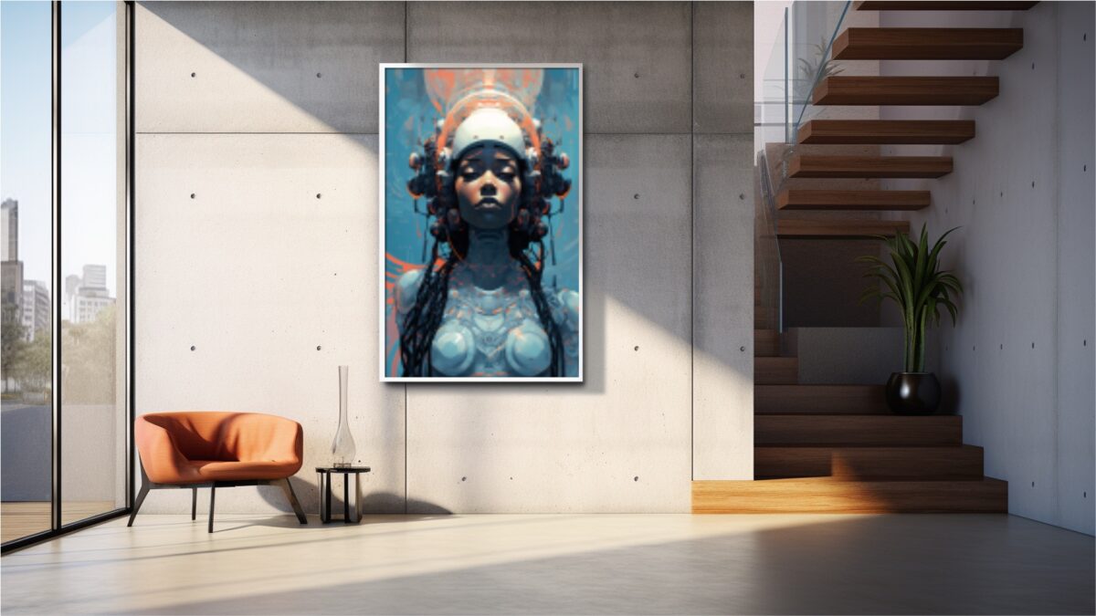 Sci-Fi Black Woman - Digital Download Wall Art - Image 9