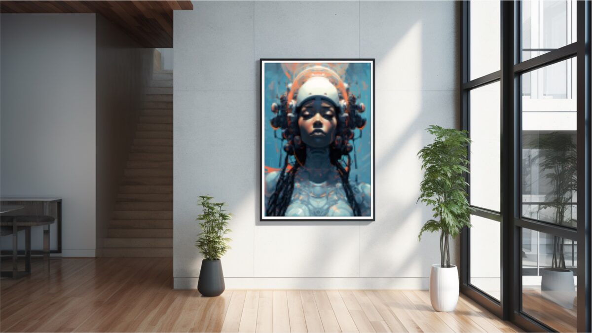 Sci-Fi Black Woman - Digital Download Wall Art - Image 7
