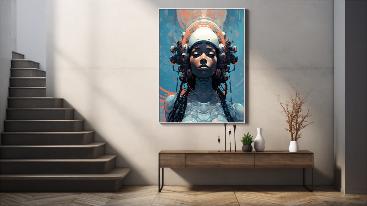 Sci-Fi Black Woman - Digital Download Wall Art - Image 6