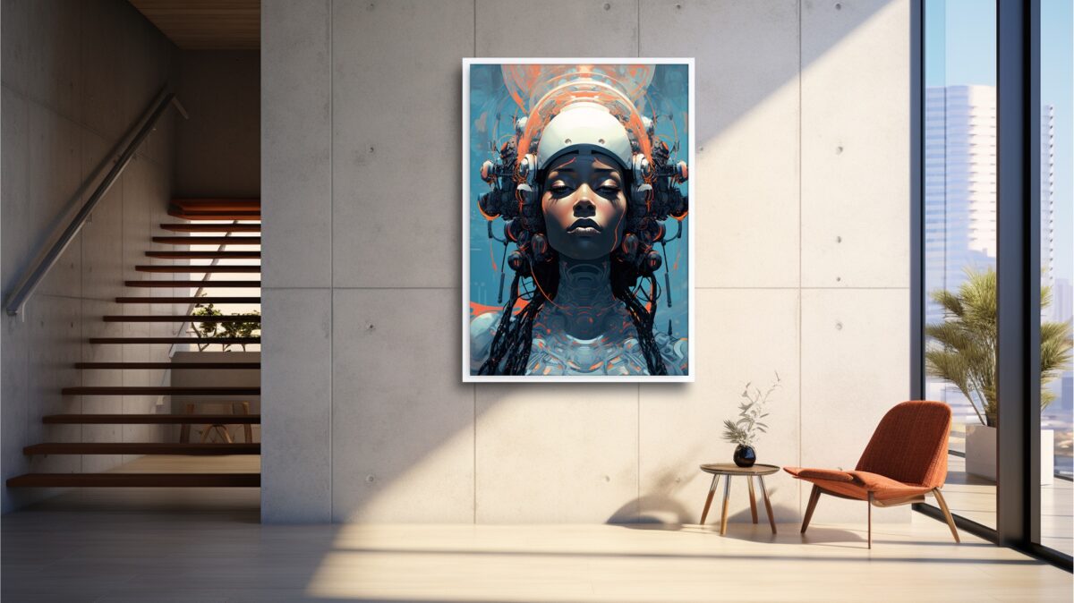 Sci-Fi Black Woman - Digital Download Wall Art - Image 5