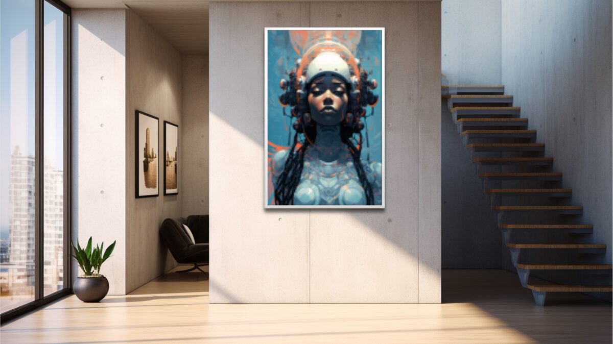 Sci-Fi Black Woman - Digital Download Wall Art - Image 4