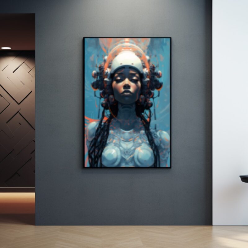 Sci-Fi Black Woman - Digital Download Wall Art