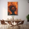 Horror The Dammed - Black Woman - Digital Download Wall Art