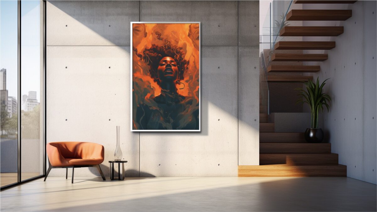 Horror The Dammed - Black Woman - Digital Download Wall Art - Image 9
