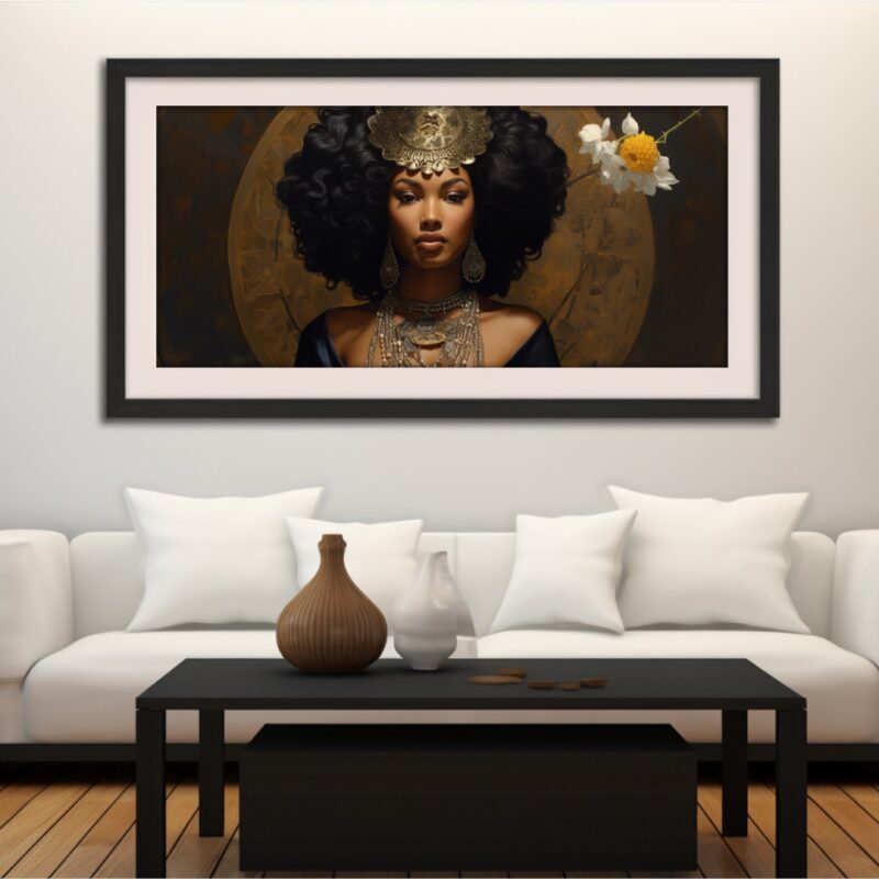 Emperess-Black-Woman - Digital Download Wall Art