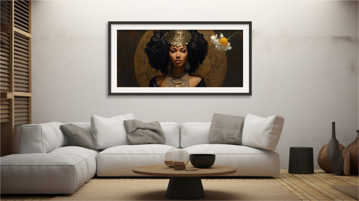 Emperess-Black-Woman - Digital Download Wall Art - Image 3