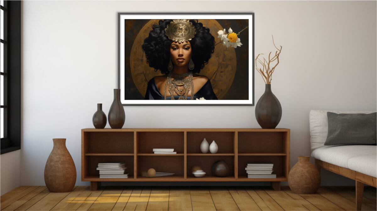Emperess-Black-Woman - Digital Download Wall Art - Image 8