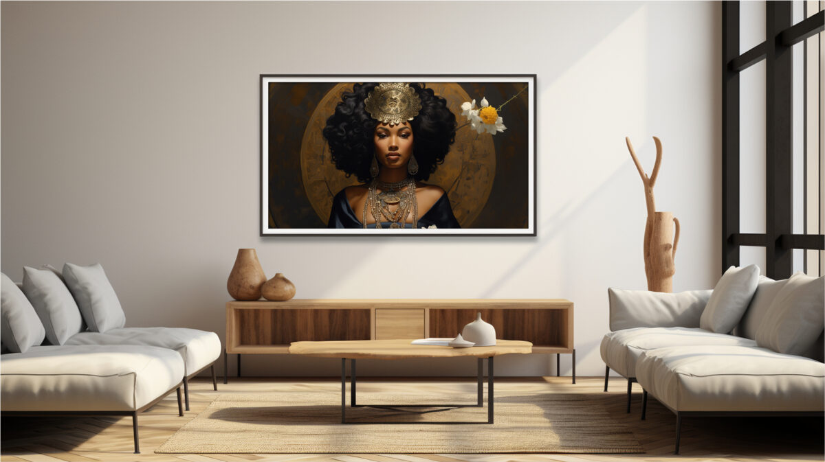 Emperess-Black-Woman - Digital Download Wall Art - Image 7