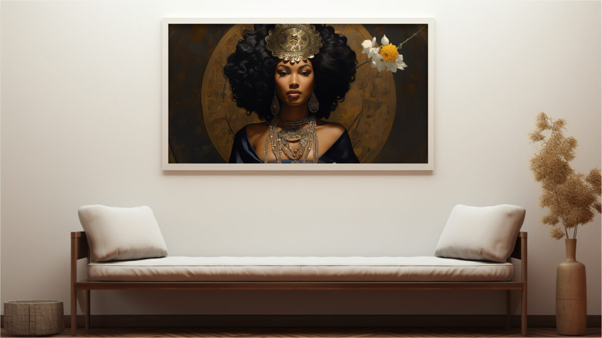 Emperess-Black-Woman - Digital Download Wall Art - Image 6