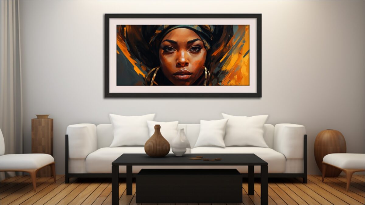 African Woman Painterly – Digital Download Wall Art - Image 11