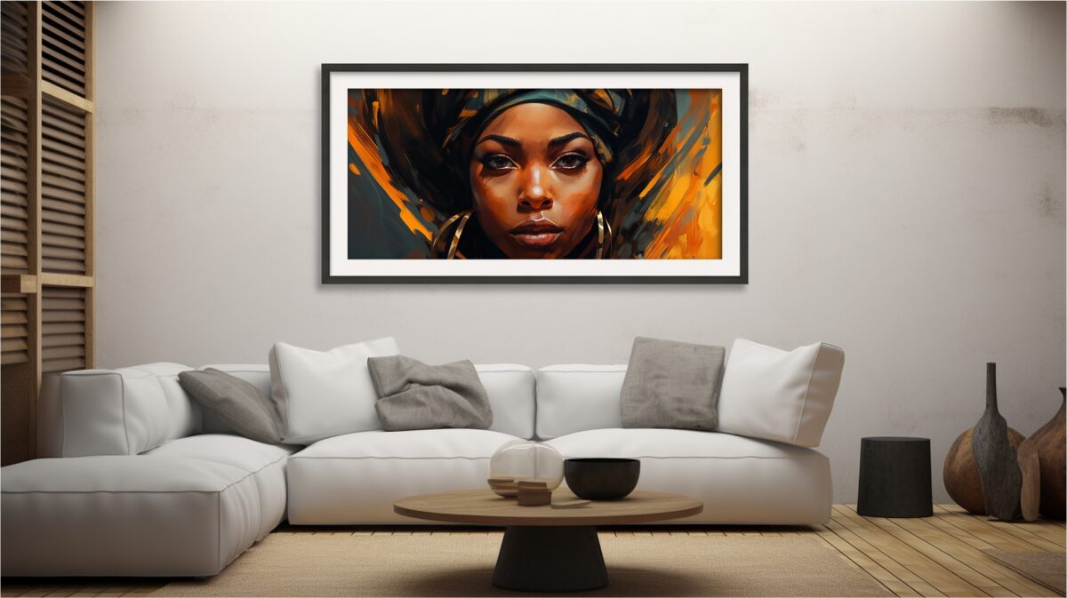 African Woman Painterly – Digital Download Wall Art - Image 10