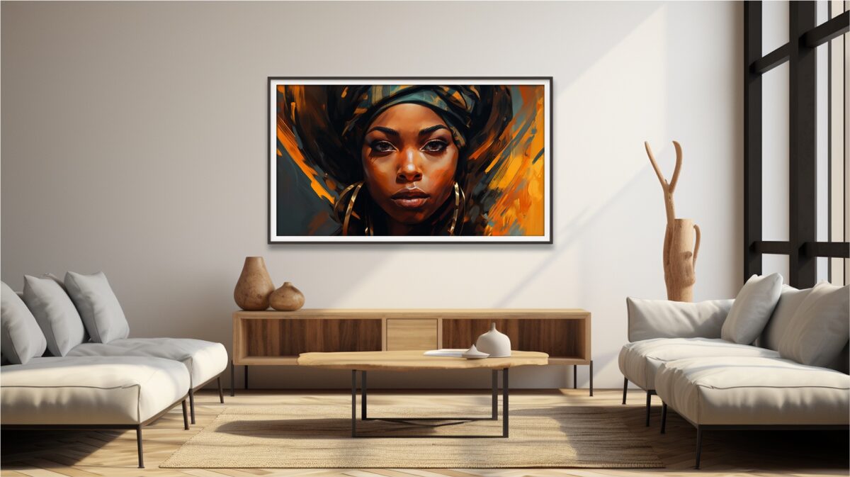 African Woman Painterly – Digital Download Wall Art - Image 6