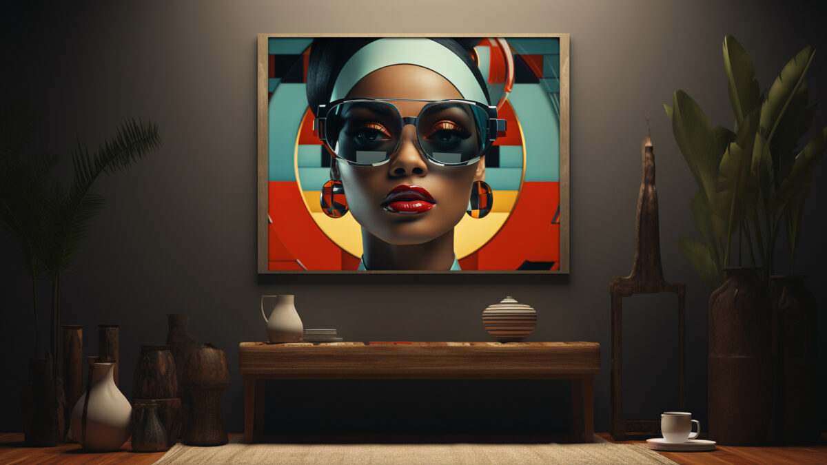 Elegant Shades: Timeless Style for the Modern Woman - Digital Download Art - Image 6