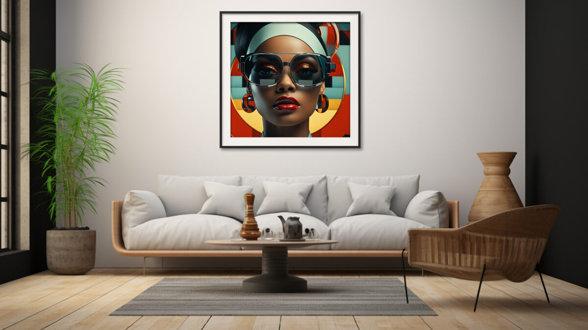 Elegant Shades: Timeless Style for the Modern Woman - Digital Download Art - Image 5
