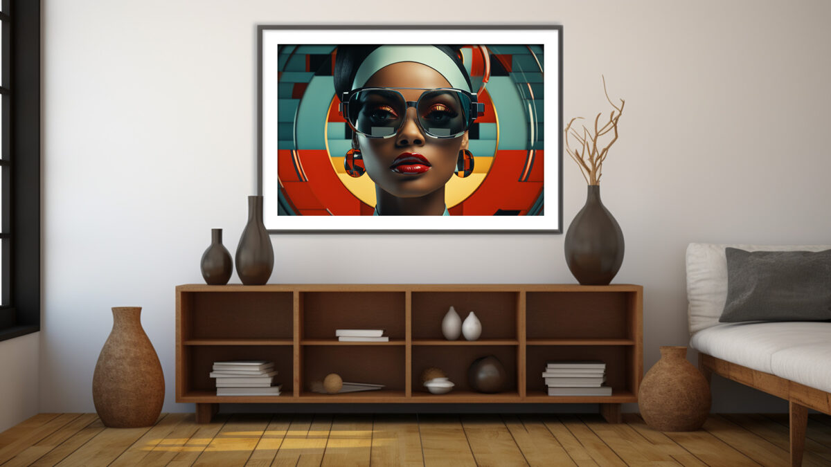 Elegant Shades: Timeless Style for the Modern Woman - Digital Download Art - Image 4