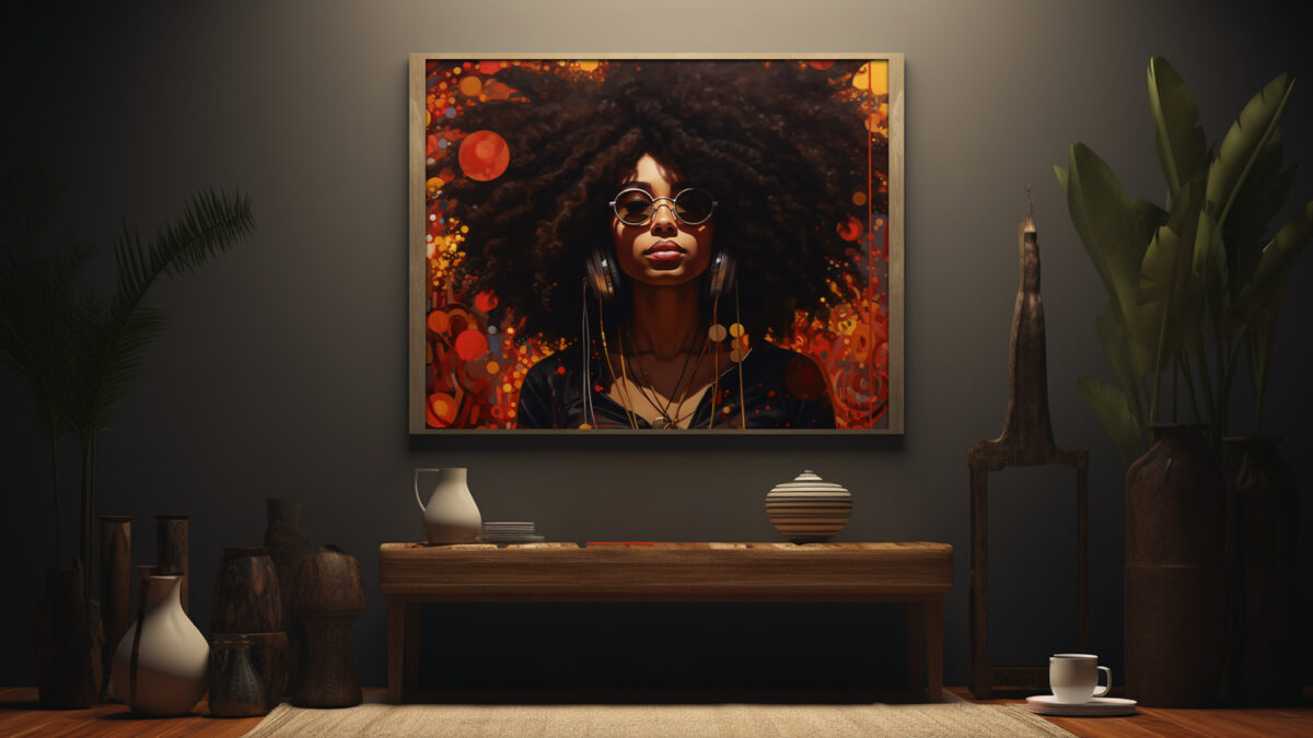 Groove Ember – Afrocentric Digital Art (Single File) - Image 3
