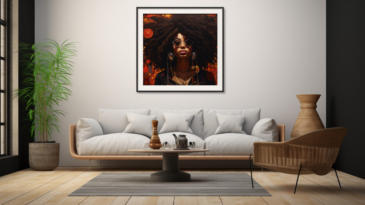 Groove Ember – Afrocentric Digital Art (Single File) - Image 4