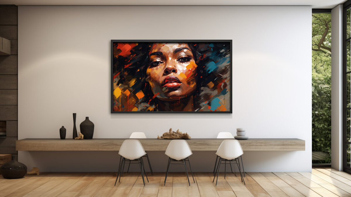 Contemporary Afrocentric Woman's Portrait - Digital Download Art - Image 3