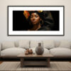 Black-Woman-All-Black - Digital Download Art