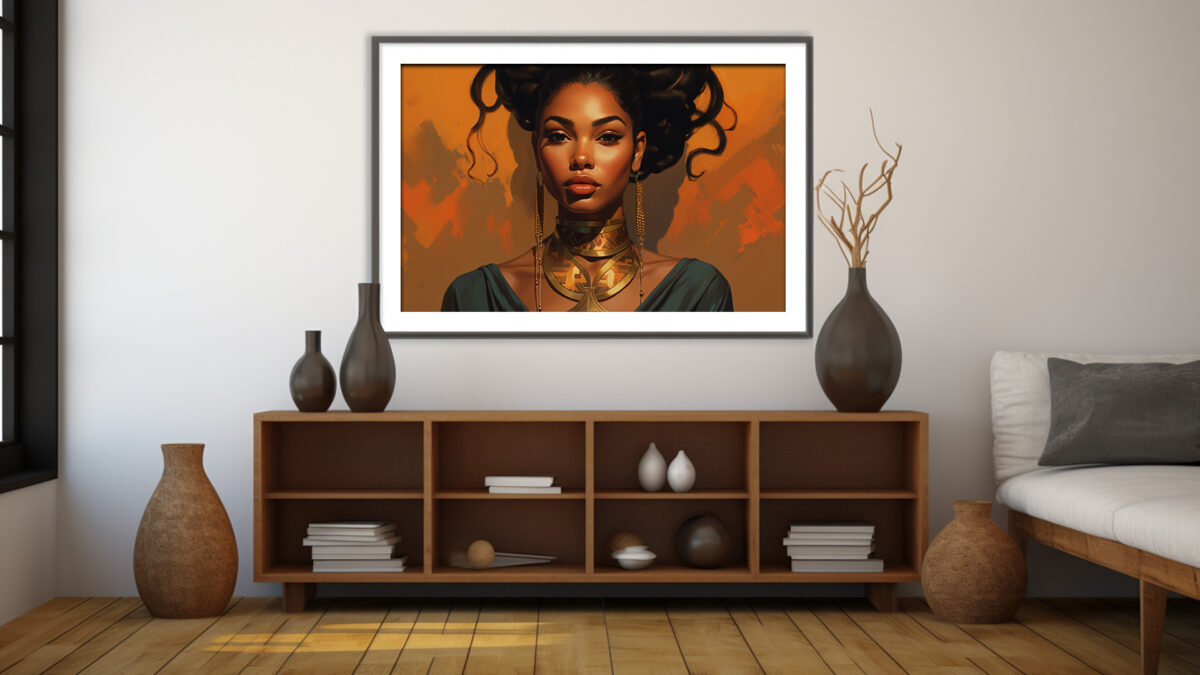 High-Fashion Elegant Black Woamn - Digital Download Art - Image 5