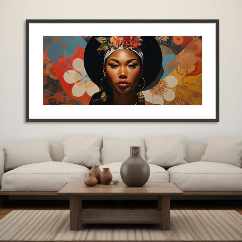 Blasian Flowers - Digital Download Art