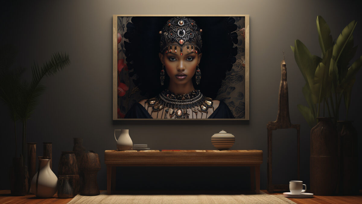Young Black Empress - Digital Download Art - Image 3