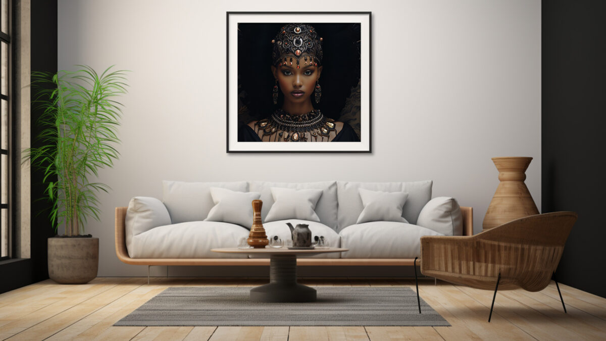 Young Black Empress - Digital Download Art - Image 4