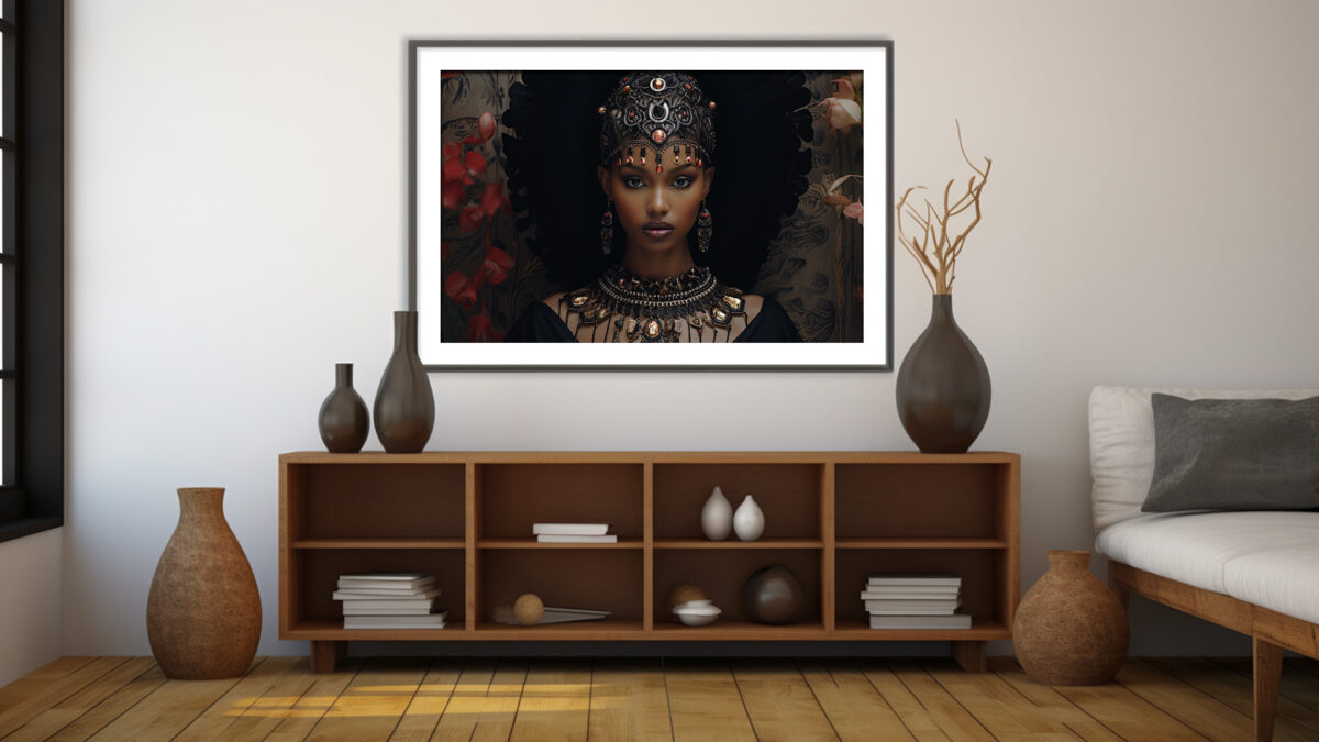 Young Black Empress - Digital Download Art - Image 5