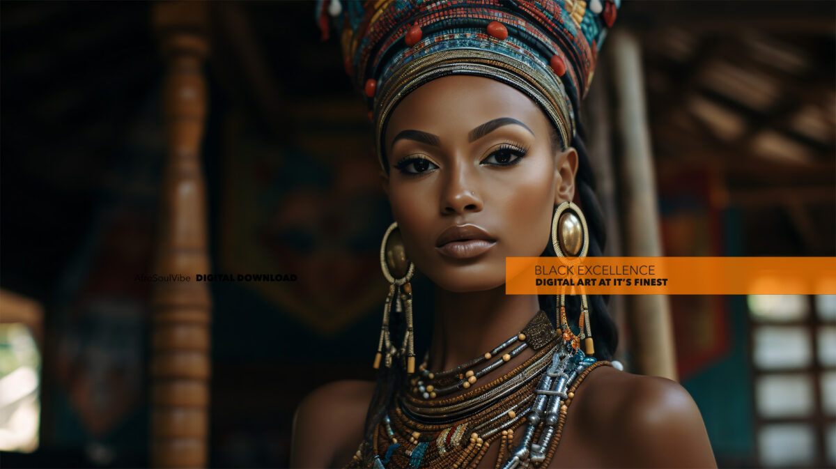 African Royalty - Digital Download Art - Image 2