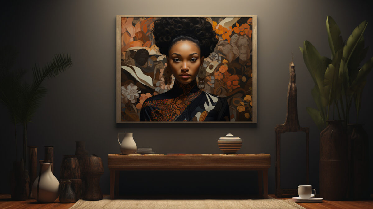 Elegance in Bloom: A Celebration of Black Excellence - Digital Download Art - Image 6