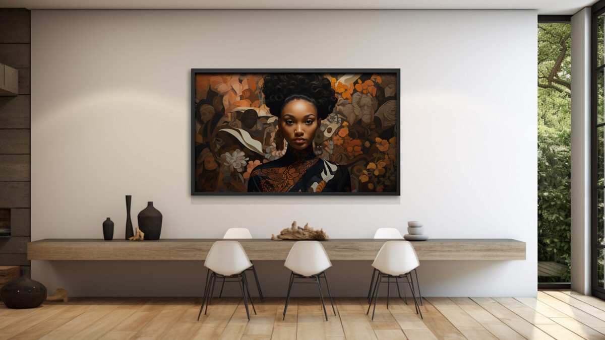 Elegance in Bloom: A Celebration of Black Excellence - Digital Download Art - Image 3
