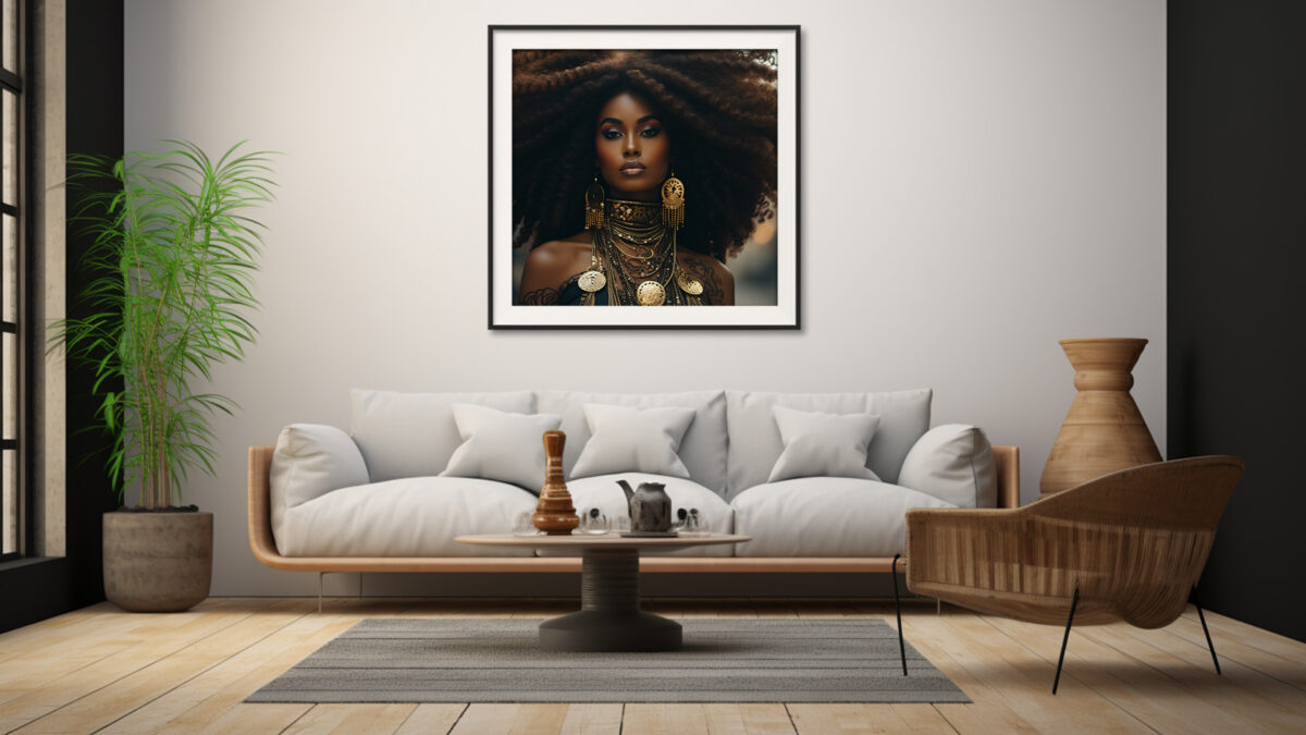 Elegant Afrocentric Digital Art - Black Excellence - Digital Download Art - Image 5