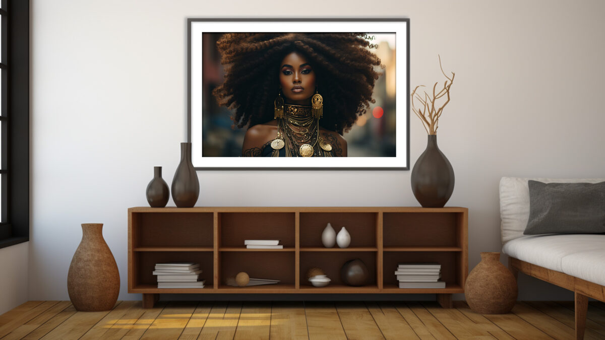Elegant Afrocentric Digital Art - Black Excellence - Digital Download Art - Image 4