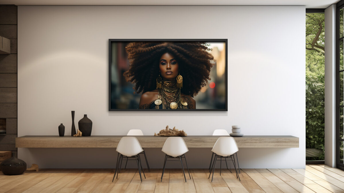 Elegant Afrocentric Digital Art - Black Excellence - Digital Download Art - Image 3