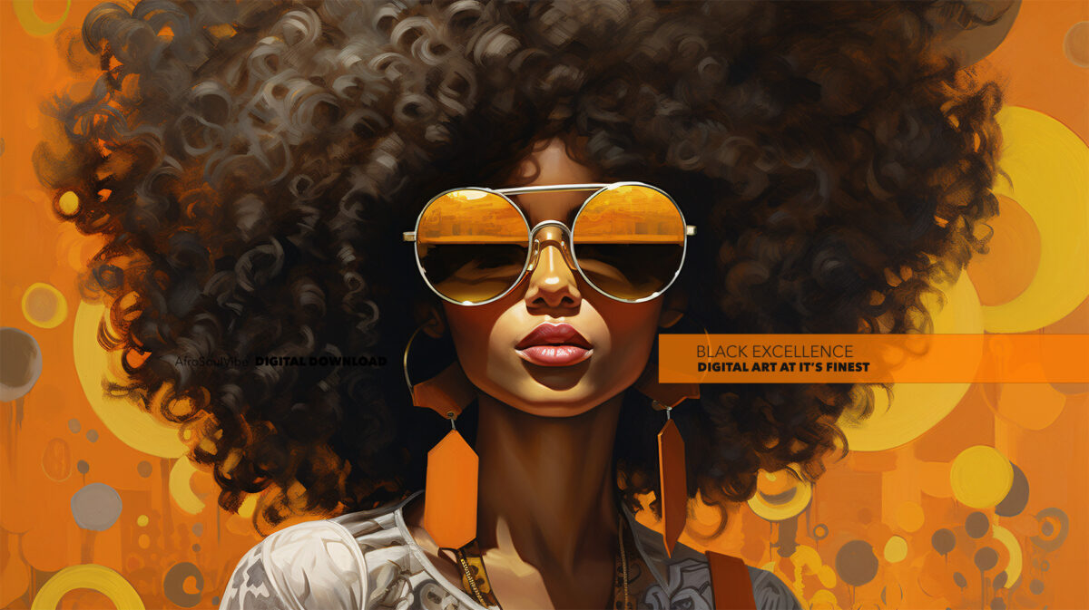 Empowered Essence: A Celebration of Black Excellence - Digital Download Art - Image 2