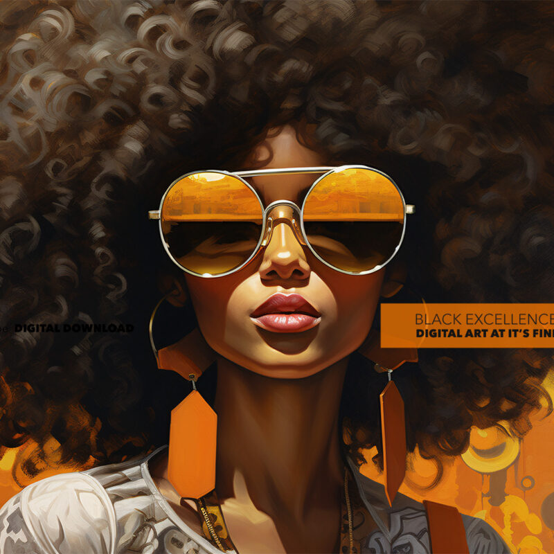 Alternative view of Empowered Essence: A Celebration of Black Excellence - Digital Download Art