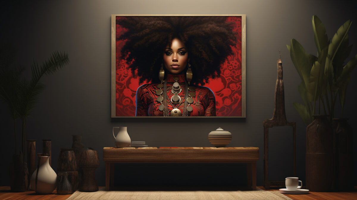 Black Afro Excellence: Digital Art at Its Finest - Digital Download Art - Image 6