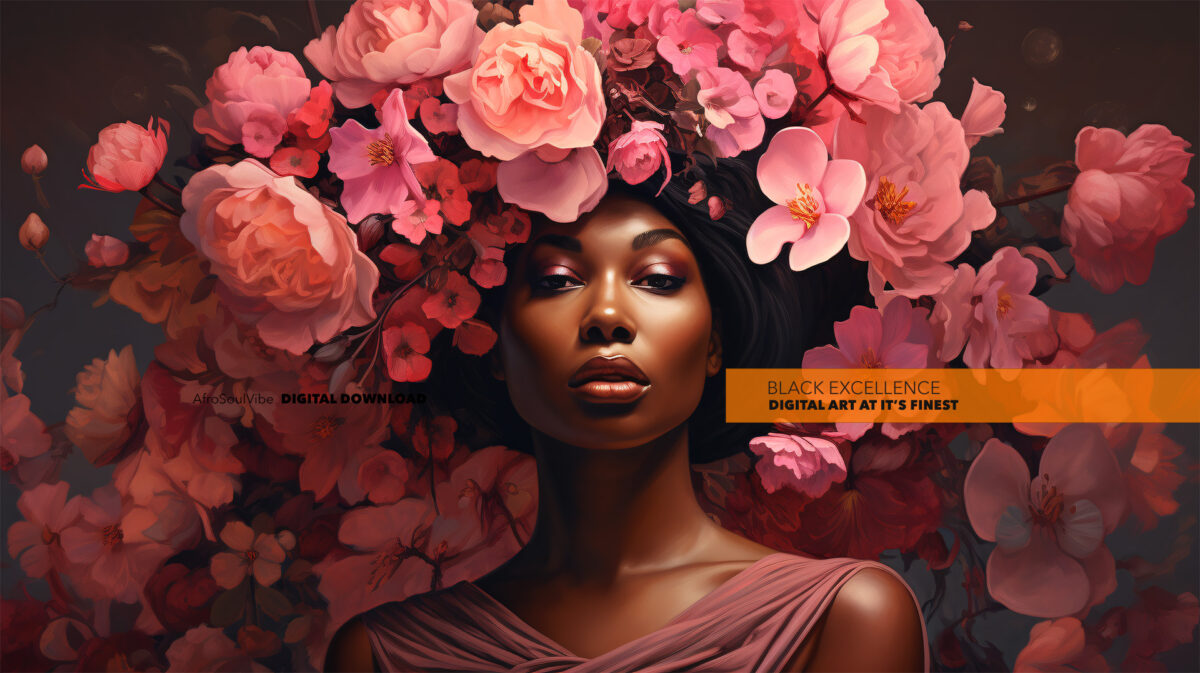 Pink Blossoms of Excellence - Digital Download Art - Image 2