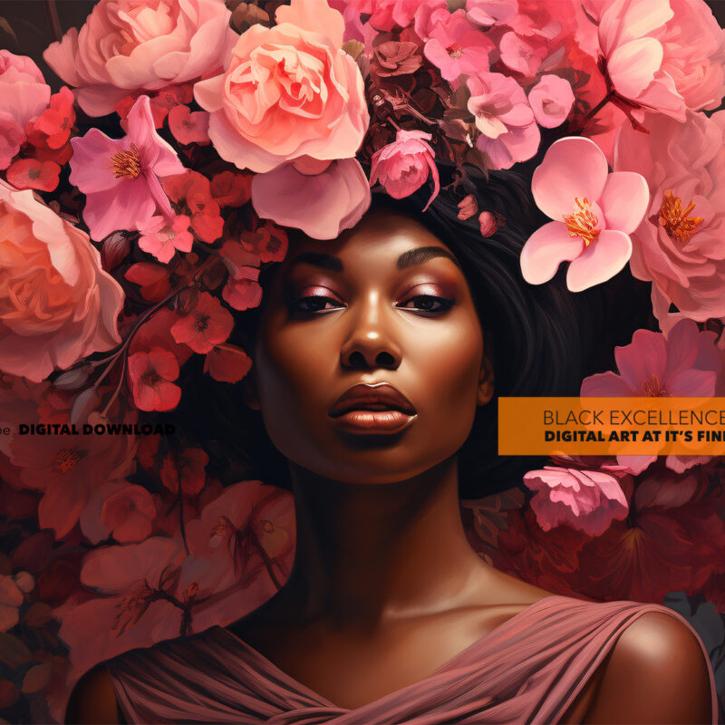 Alternative view of Pink Blossoms of Excellence - Digital Download Art
