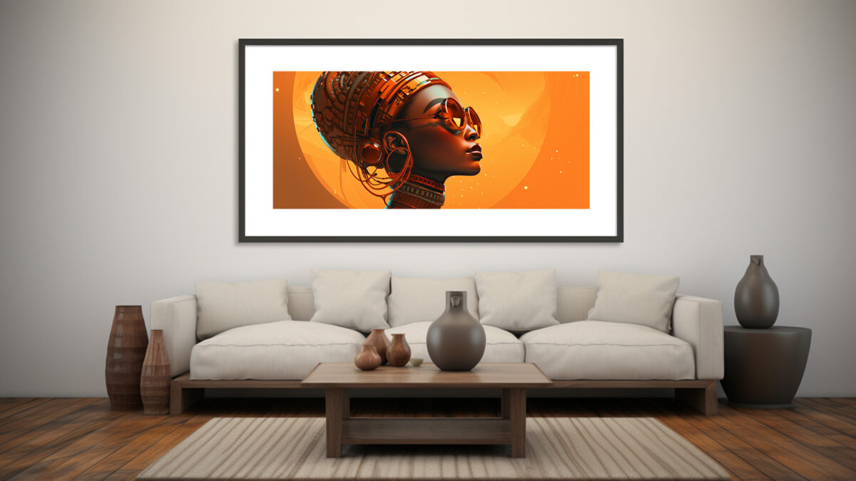 Black Excellence: A Stylish Statement - Digital Download Art