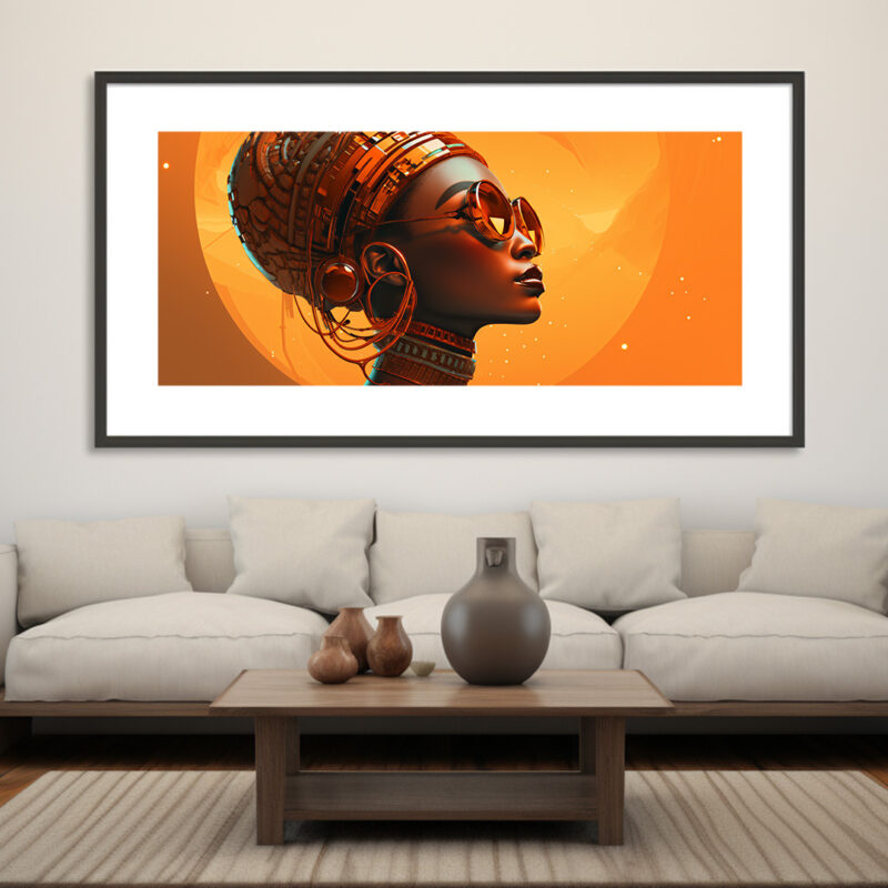Black Excellence: A Stylish Statement - Digital Download Art