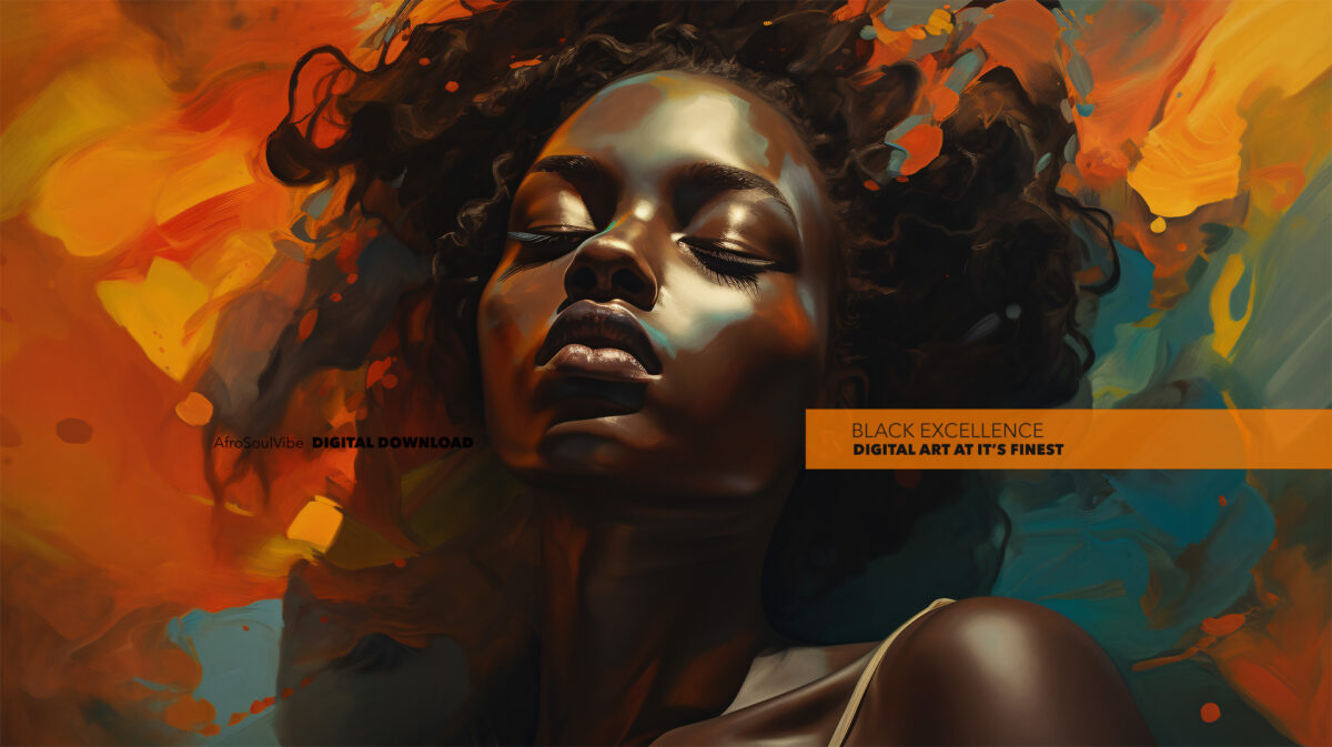 Ethereal Reverie: Profile Portrait - Digital Download Art Print - Image 2