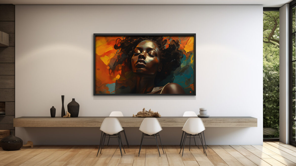 Ethereal Reverie: Profile Portrait - Digital Download Art Print - Image 3