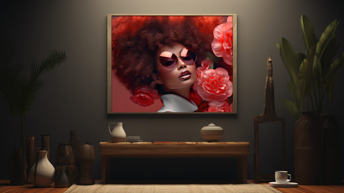 Elegance in Bloom: A Stunning - Digital Download Art Print - Image 6