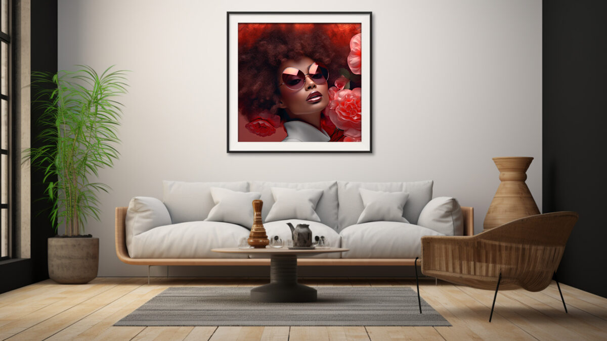 Elegance in Bloom: A Stunning - Digital Download Art Print - Image 5