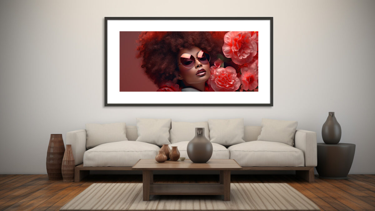 Elegance in Bloom: A Stunning - Digital Download Art Print