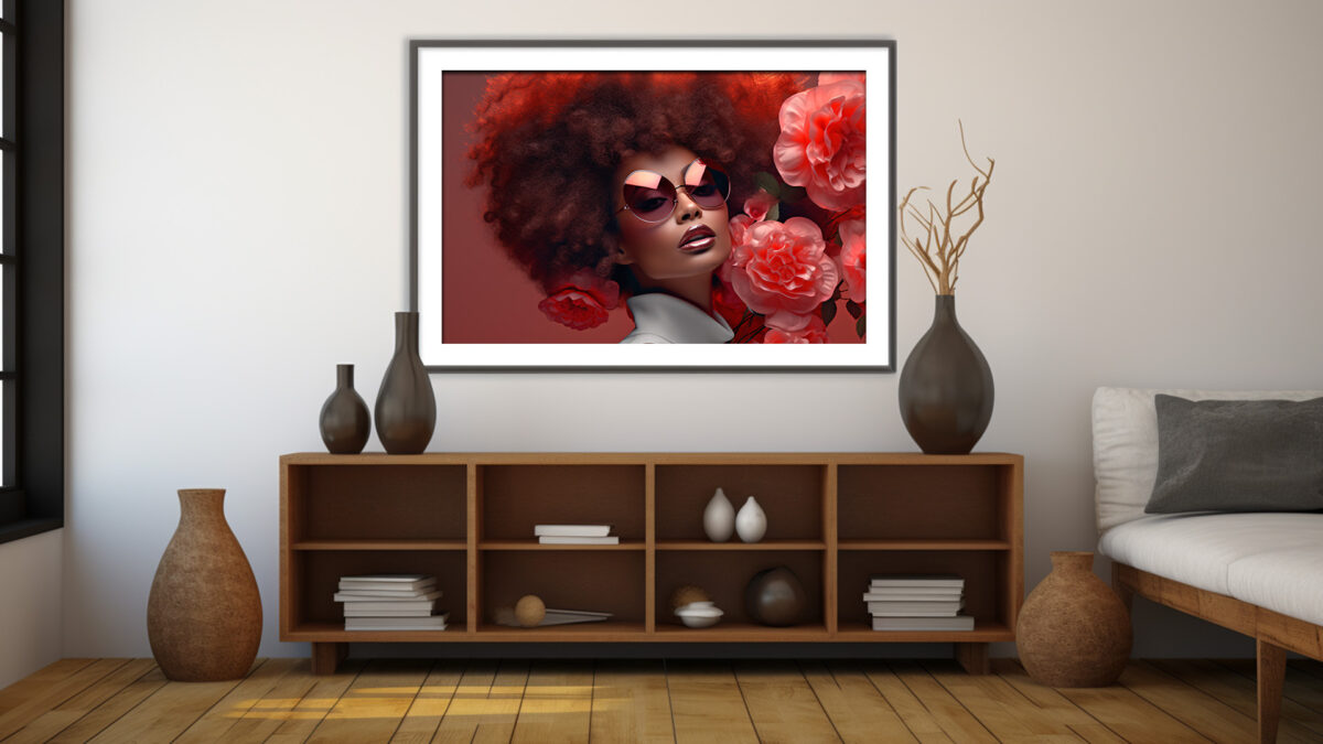 Elegance in Bloom: A Stunning - Digital Download Art Print - Image 4