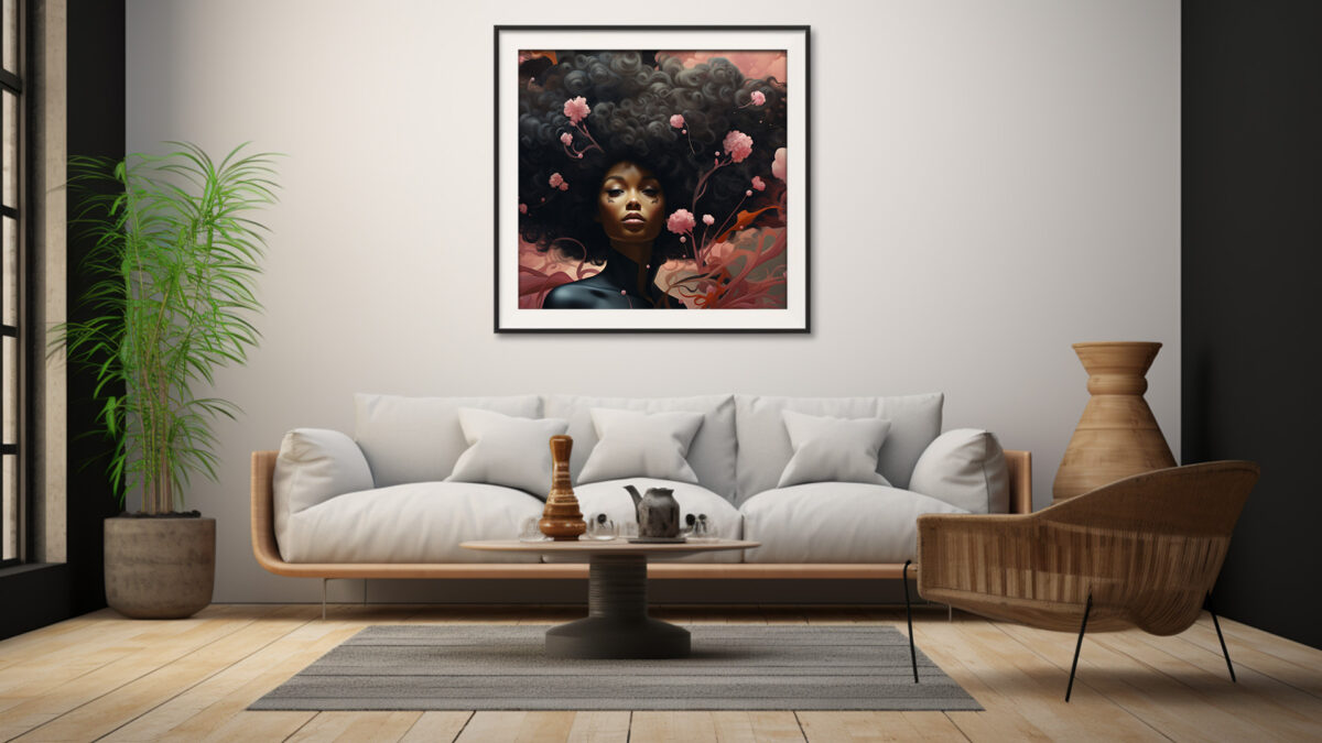Floral Crown of Excellence- Digital Art Print - Image 5