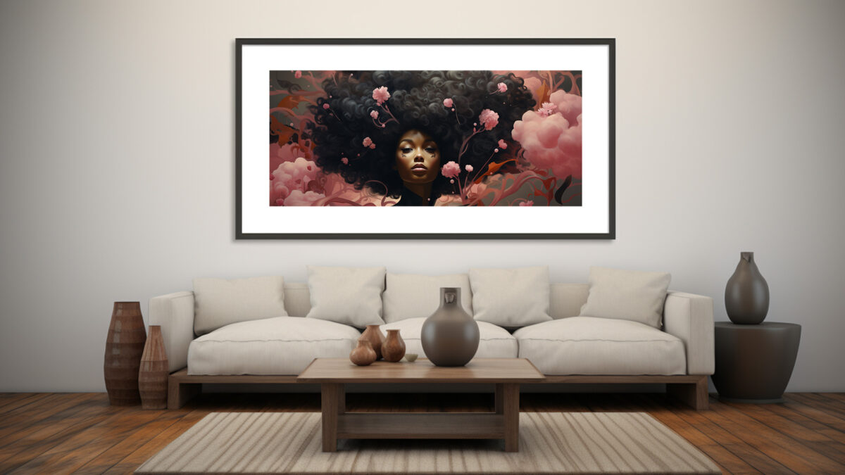 Floral Crown of Excellence- Digital Art Print