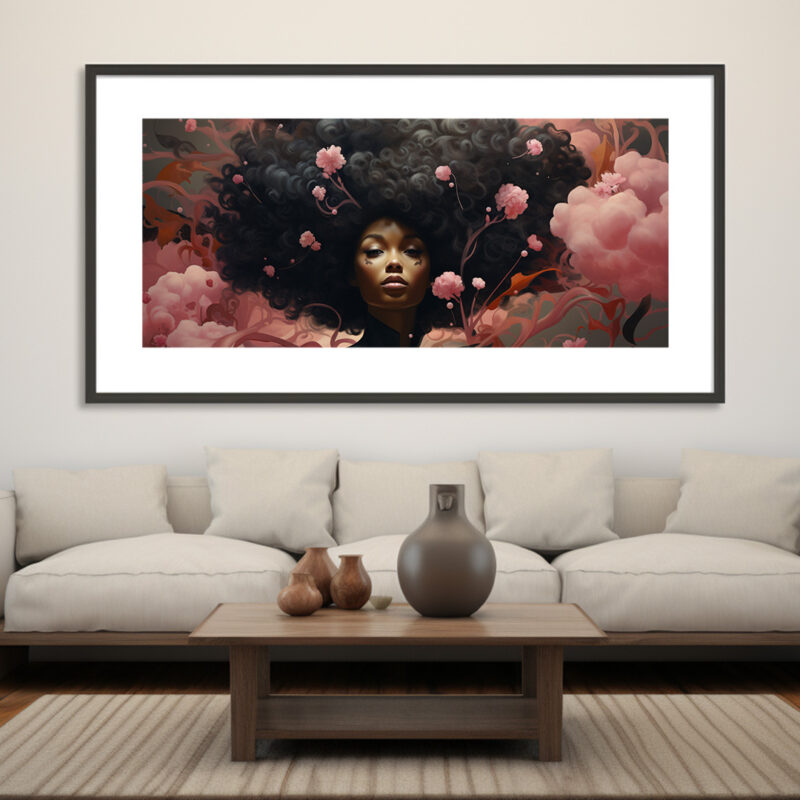 Floral Crown of Excellence- Digital Art Print